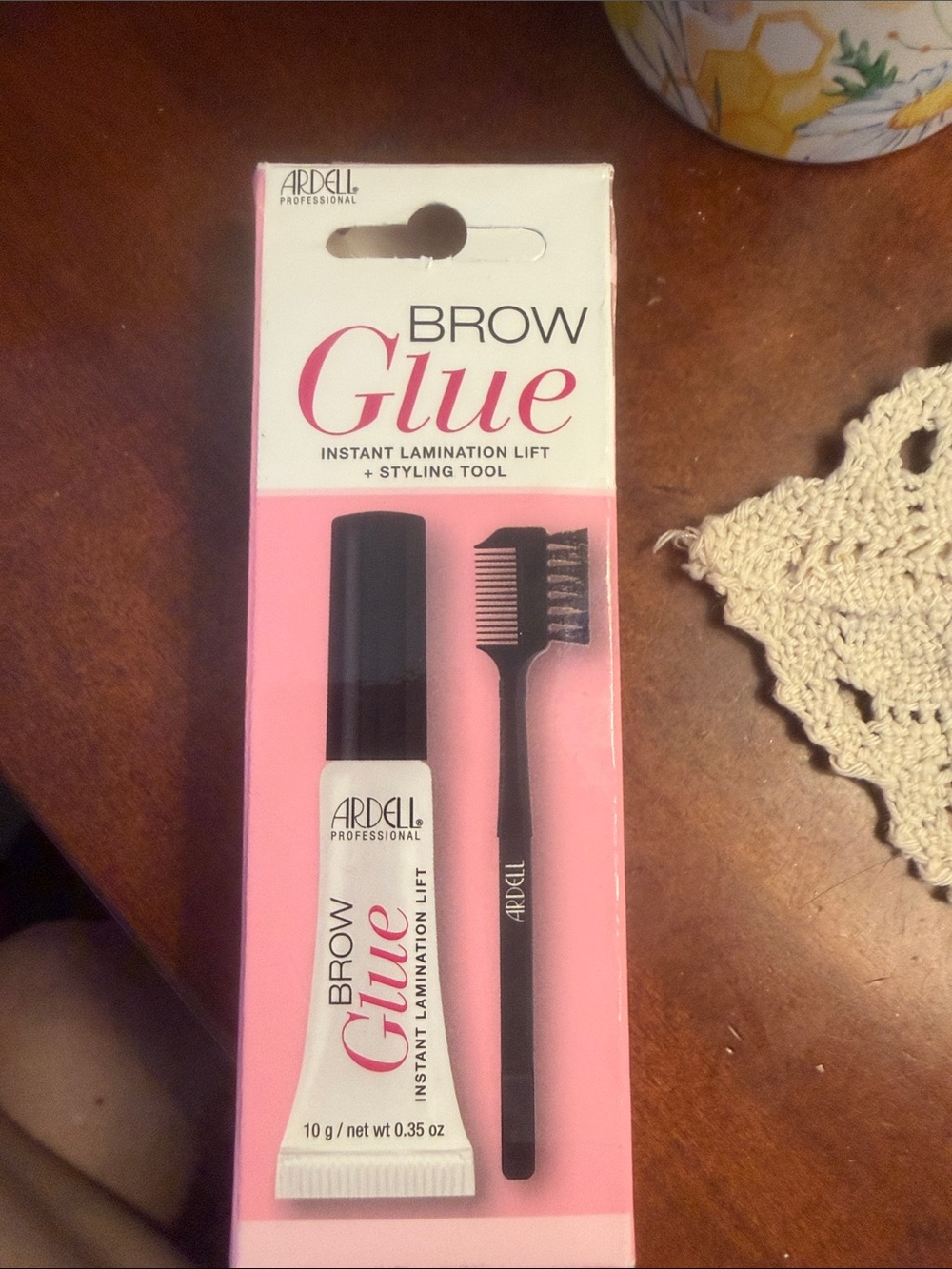 Ardell Brow Glue Instant Lamination Lift - Pink & White Packaging